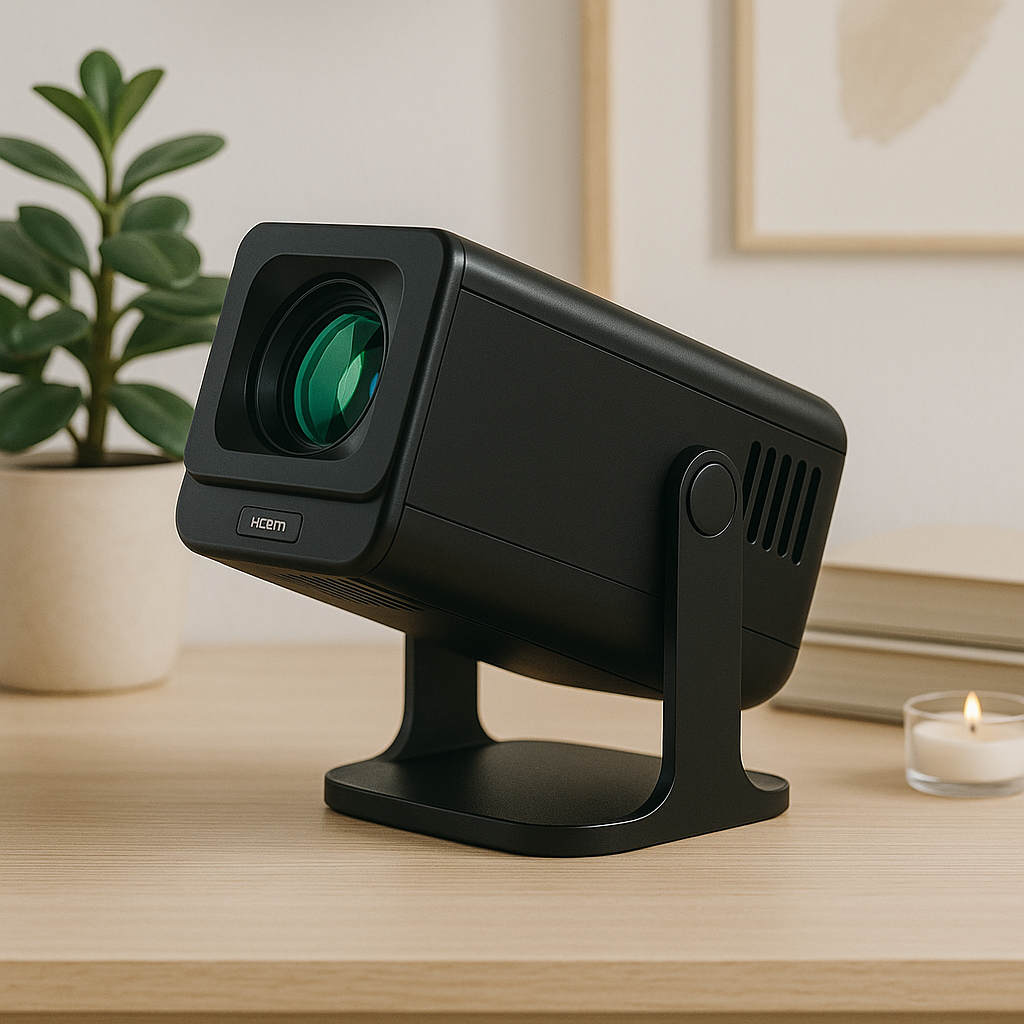BeamCan™ Pro – Leistungsstarker Full-HD Mini-Projektor | 4K-Support, Wi-Fi 6, Bluetooth 5.0