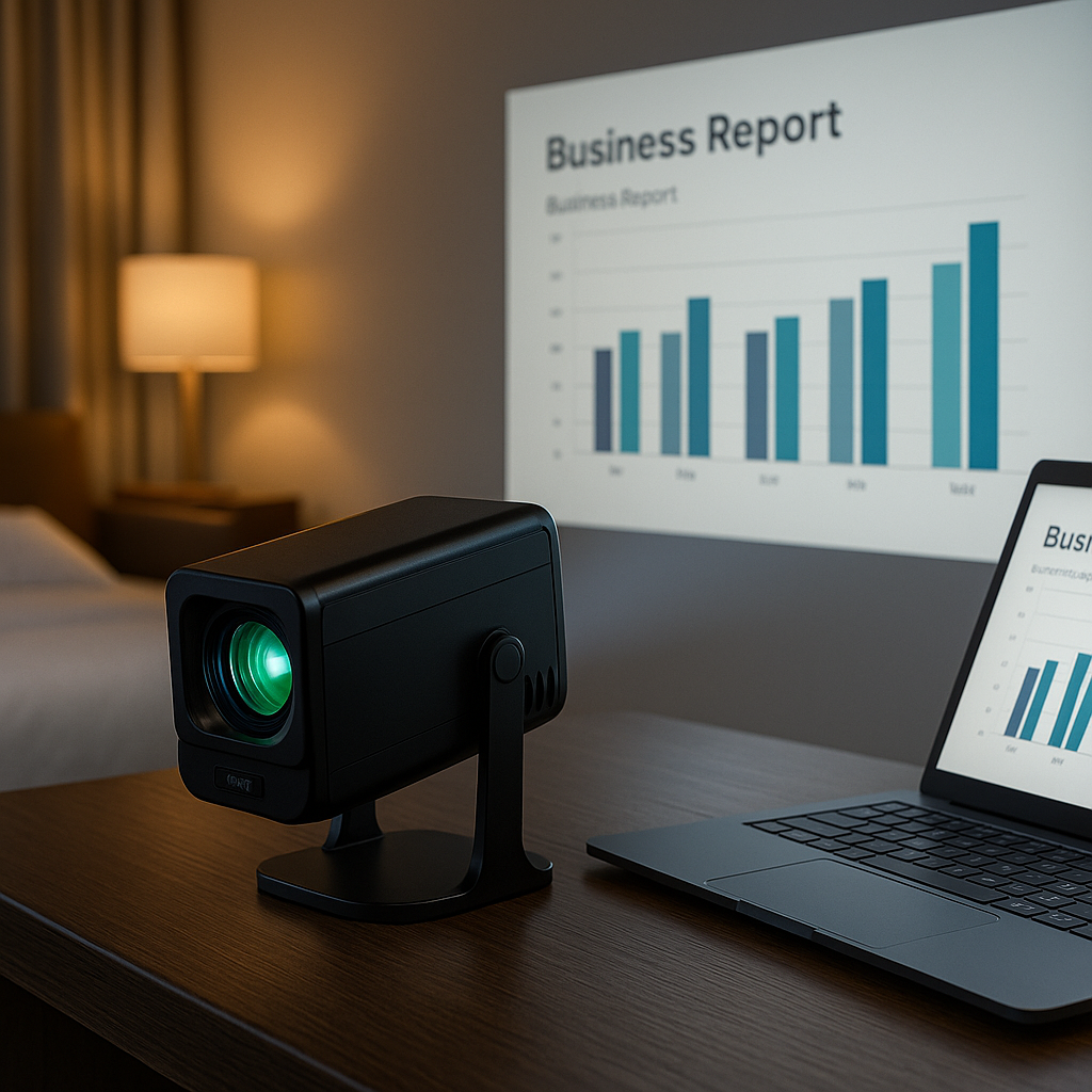 BeamCan™ Pro – Leistungsstarker Full-HD Mini-Projektor | 4K-Support, Wi-Fi 6, Bluetooth 5.0